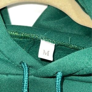 Harry style green hoodie